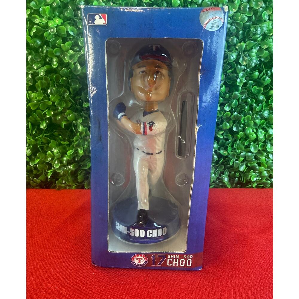 Shin-Soo Choo Texas Rangers FOCO Bobblehead #17 MLB Baseball Collectible